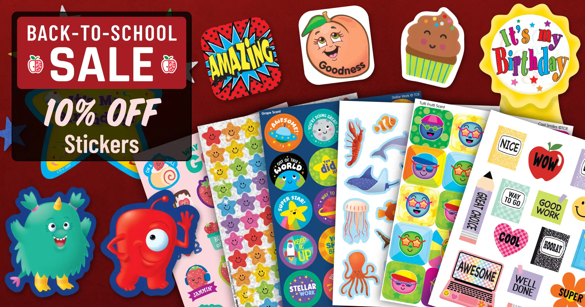Reward Excellence with Stickers