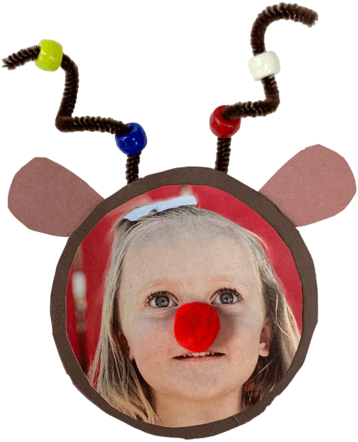 Rudolph Photo Frame Magnet